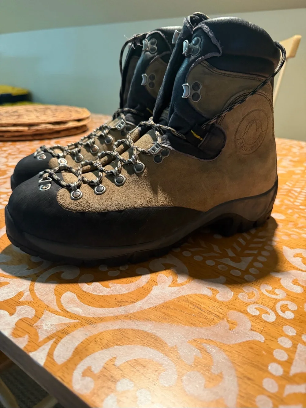 La Sportiva Brown and Black Suede Hiking Boots
